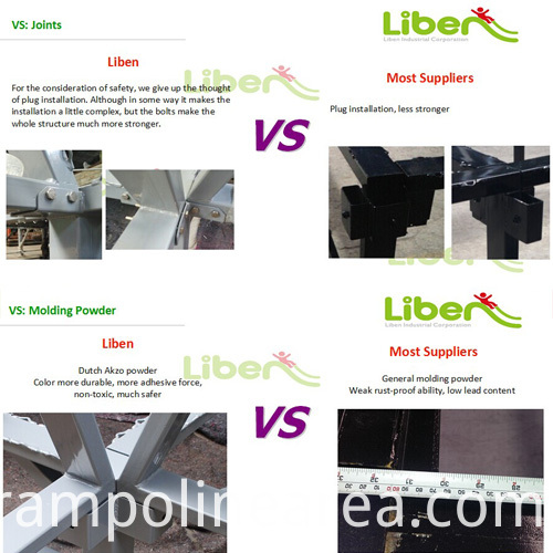 대형 트램펄린 안전 장치 Large Trampoline Safety
